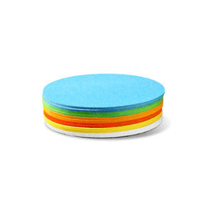 250 Pin-It Cards, oval, assorted